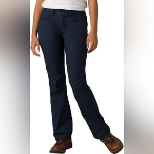 Prana Halle Navy Pant Women’s Size 8 Regular Inseam Outdoor Hiking Convertible